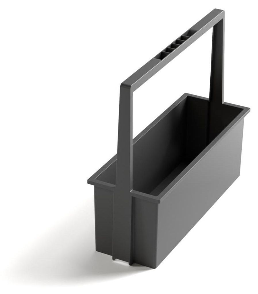 Hailo Carry 3950551 Tragekorb dunkelgrau 403x141x340 mm – Produktbild 