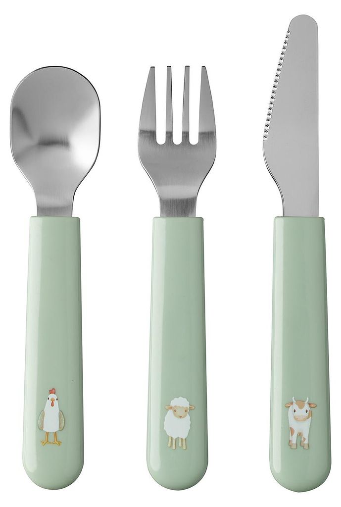Mepal kinder-besteckset mio 3-teilig - little farm 120 x 17 Obrázek produktu 