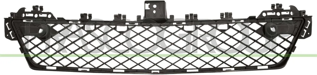 Grille de pare-chocs avant pour Mercedes Classe C W204 S204 finition noire
