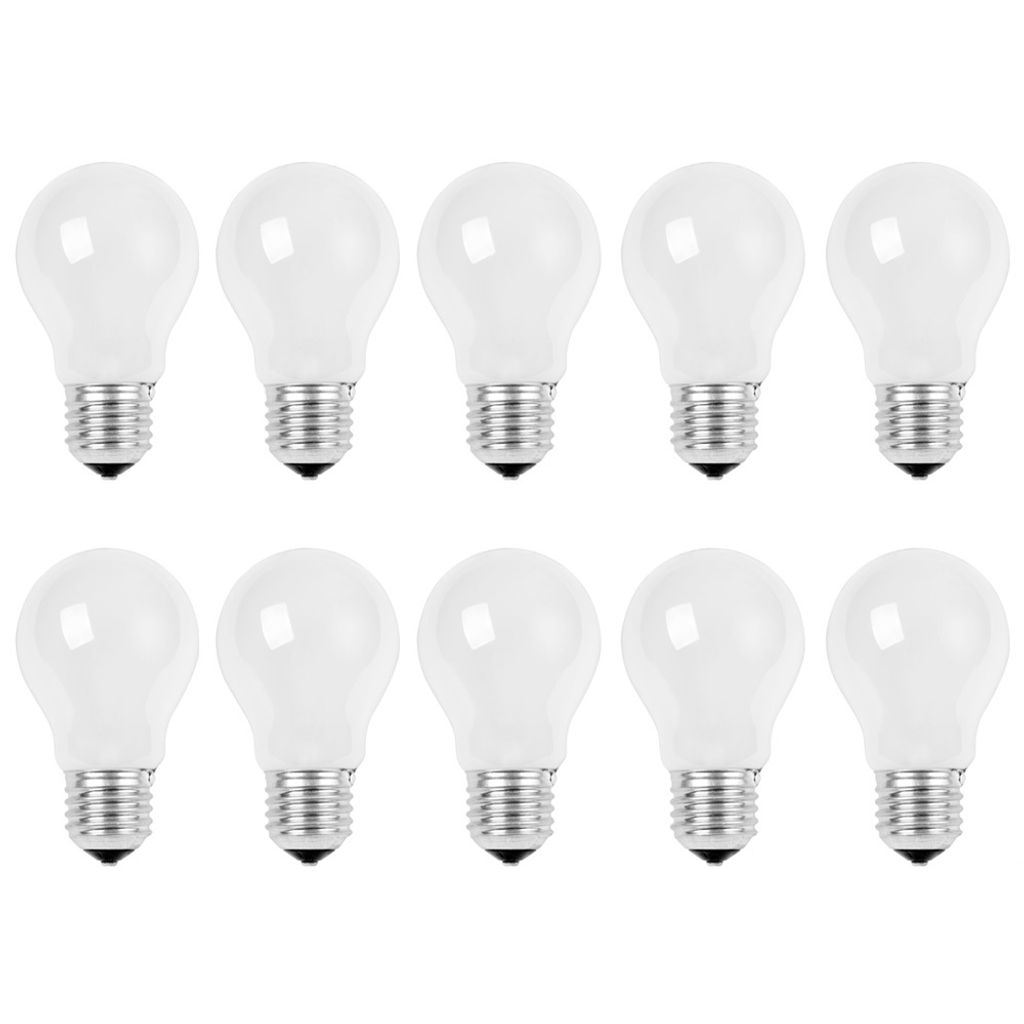 10 x ampoules 100W E27 MATT ampoules 100 watts à Image du produit 