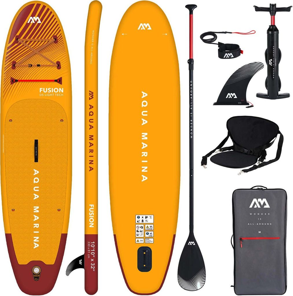 Aqua Marina Fusion BT-23FUP 10'10" SUP Brett + Kajaksitz
