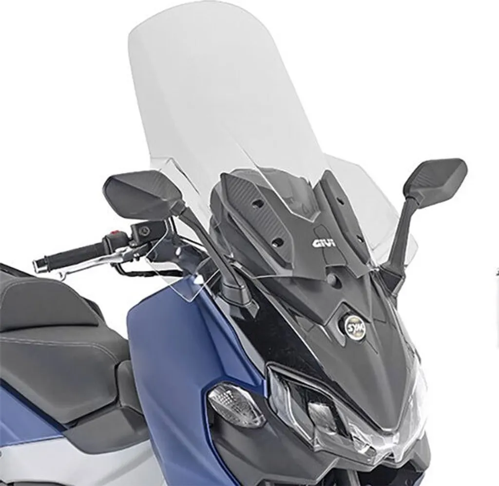 Pare-brise incolore Givi D7060ST haute résistance pour Sym Maxsym TL
