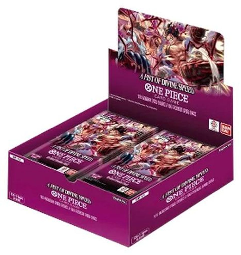 One Piece A Fist of Divine Speed Booster Box Produktbild 