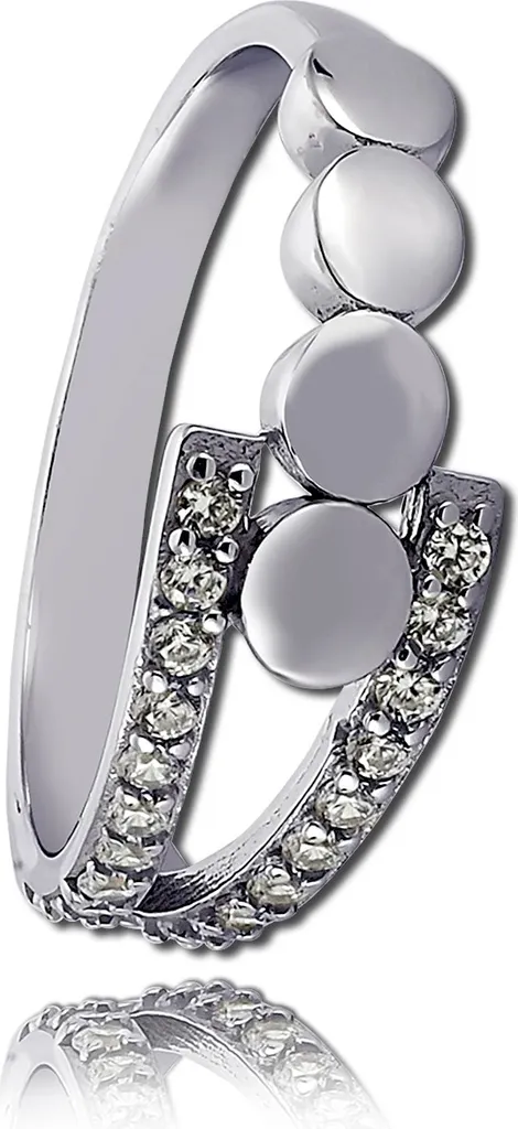 Bijou Balia Argent 925 Diamètre 17,8 mm - Bague scintillante de luxe