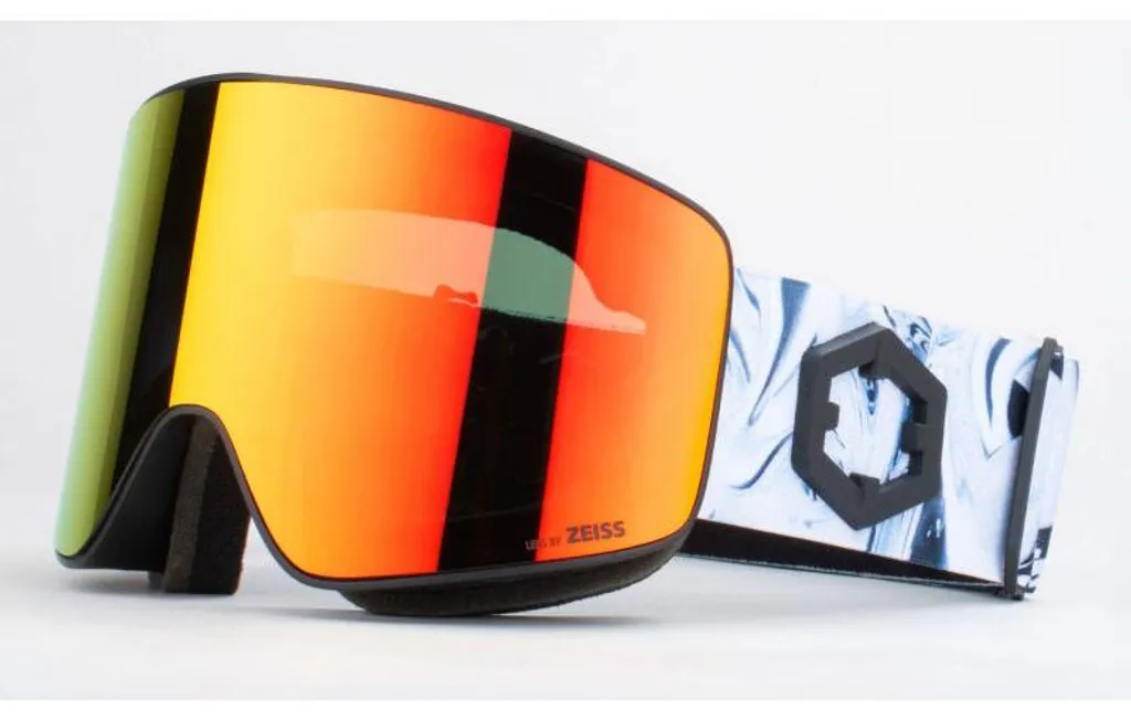 Lunettes de snowboard OUT OF Void écran rouge MCI vision large anti-buée