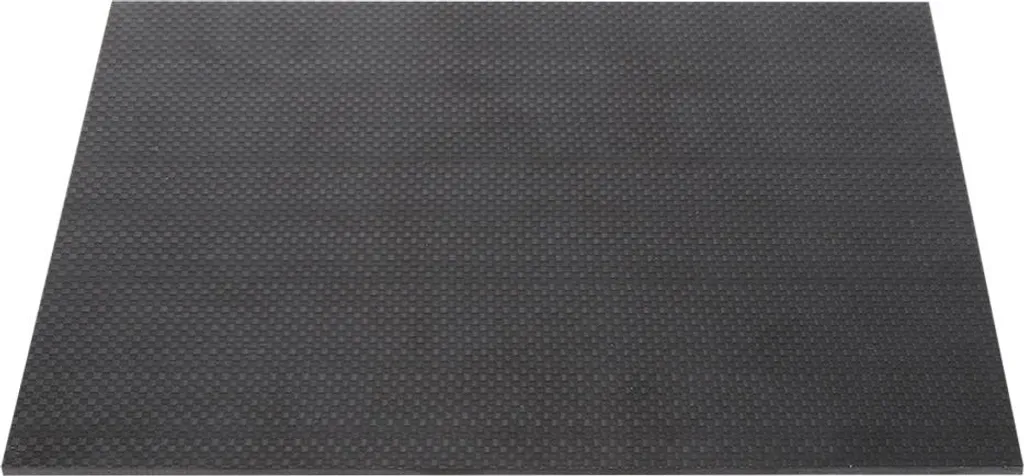 Panneau de carbone composite brillant 200x300mm - Plaque 1.5mm Twill - 4