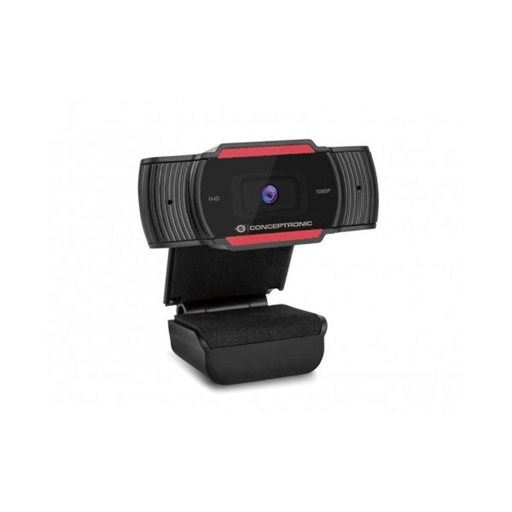 Conceptronic Webcam Full HD 1080p – Integriertes Mikrofon – Produktbild 