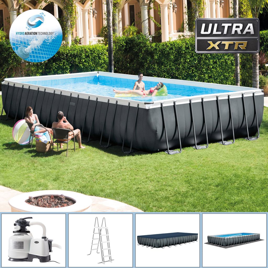 Intex Swimmingpool-Set Ultra XTR Frame Rechteckig 975 x 488 Produktbild 29