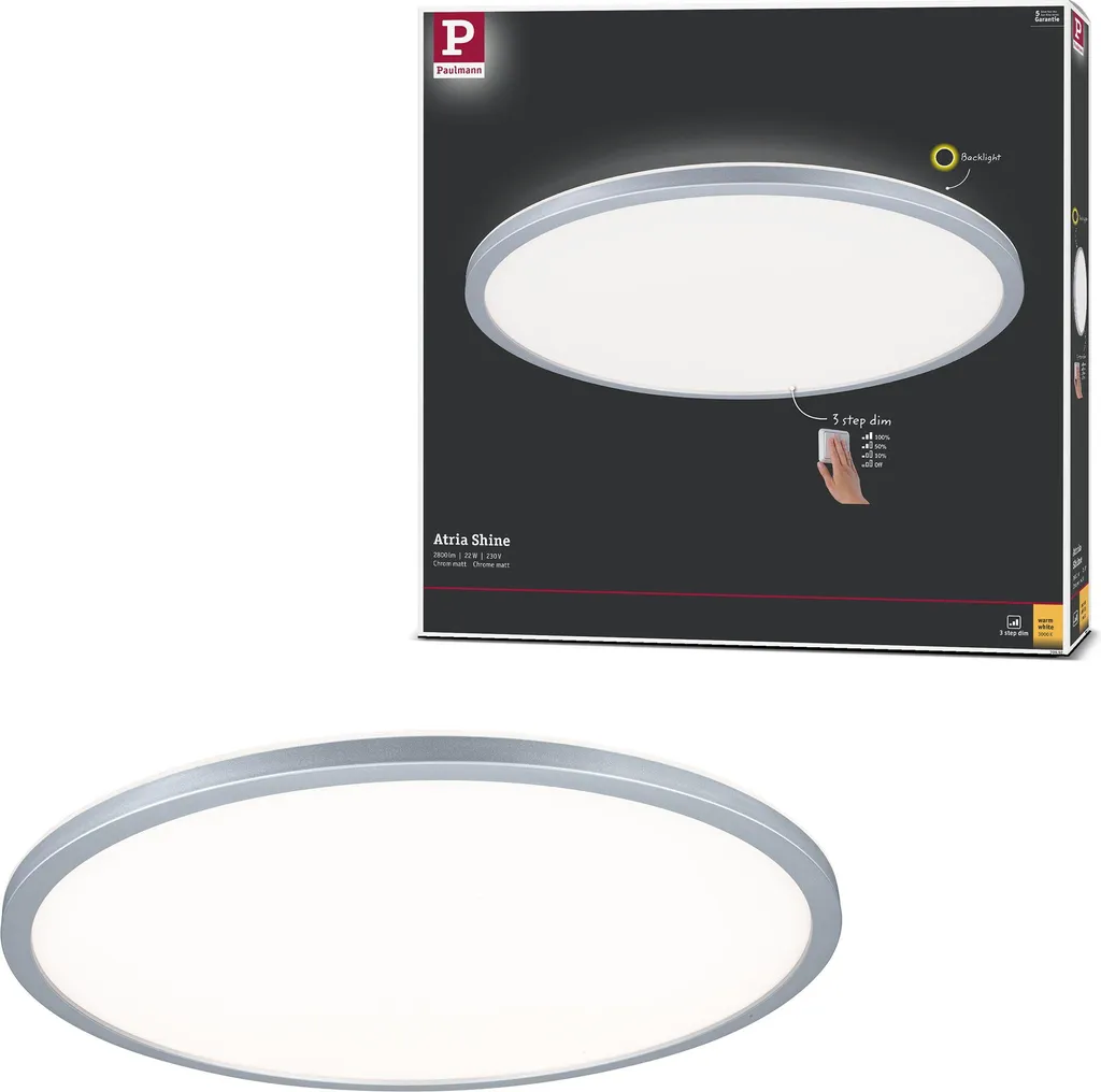 Lampada a Soffitto Paulmann Atria Shine: Più Luce e Meno Polvere
