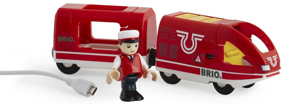 Brio 33746 Roter Akku-Reisezug Produktbild 