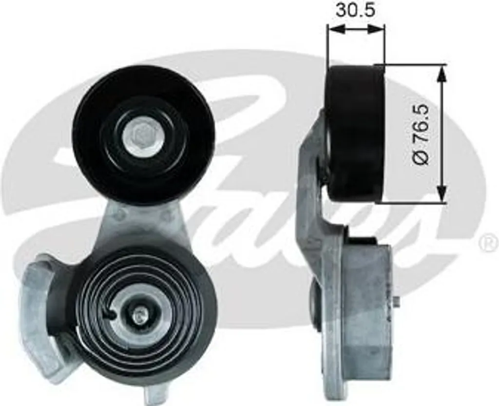 Tendeur de courroie GATES T39366 OE 3553187 pour Mondeo et Cougar