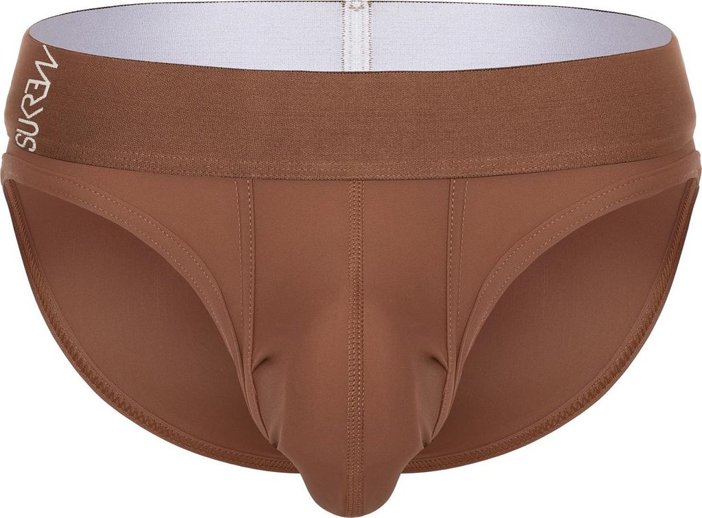 SUKREW - Herren Slip Unterwäsche - Classic Brief Espresso - 1x Größe XL