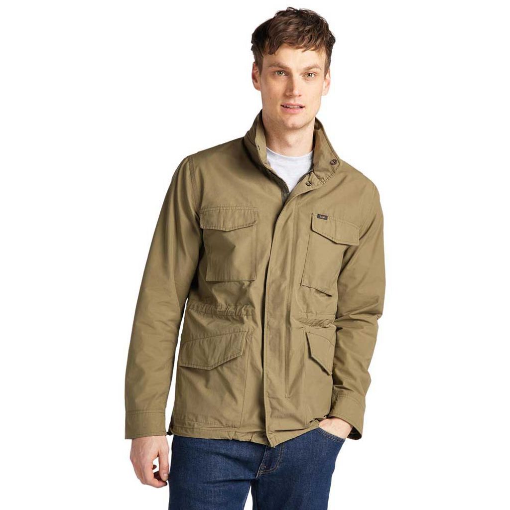 Lee | Herren Field Jacket Übergangsjacke Outdoor Baumwolle Casual modern Größe M