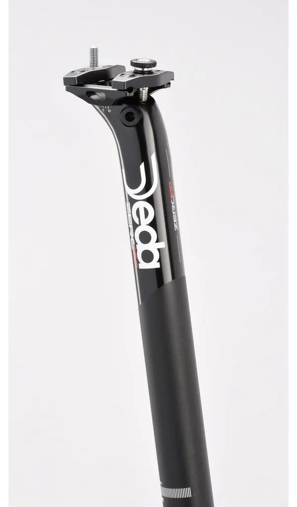 Tige de Selle pour Vélo de Route Deda Zero100 en Alu Noir 31,6 mm