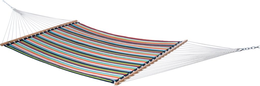 VIVERE Sunbrella Stangen-Hängematte 200x135 cm / 200 kg - Karussell-Konfetti