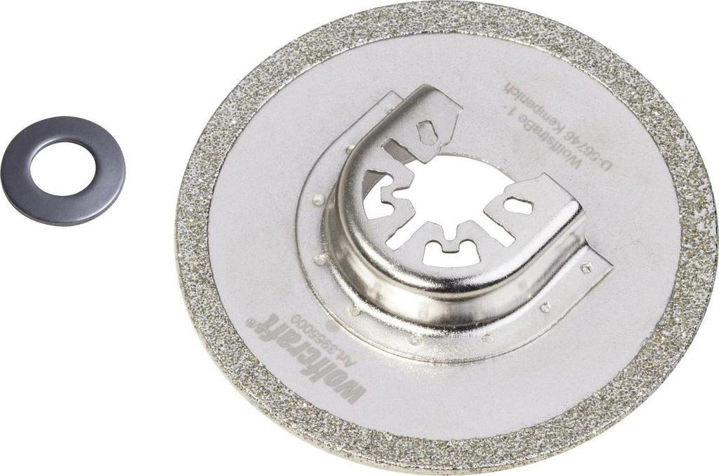 Wolfcraft PRO runde Diamantscheibe für Keramikfugen 80mm Produktbild 