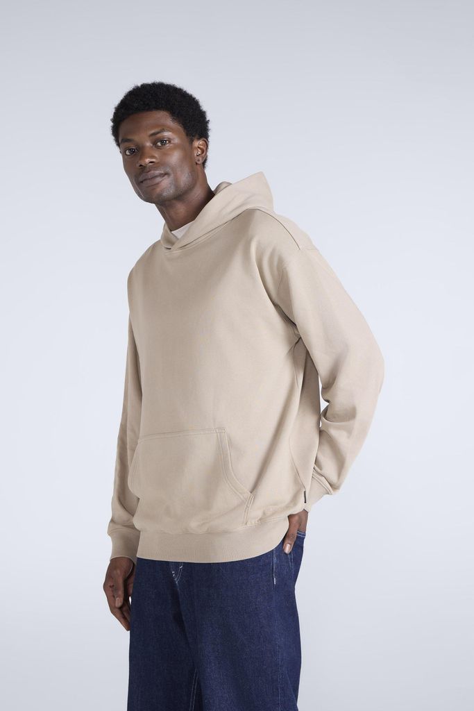 Animal - "Icon" Kapuzenpullover Überschnittene Schulter für Herren MW3511 (XS) (Hellbeige)