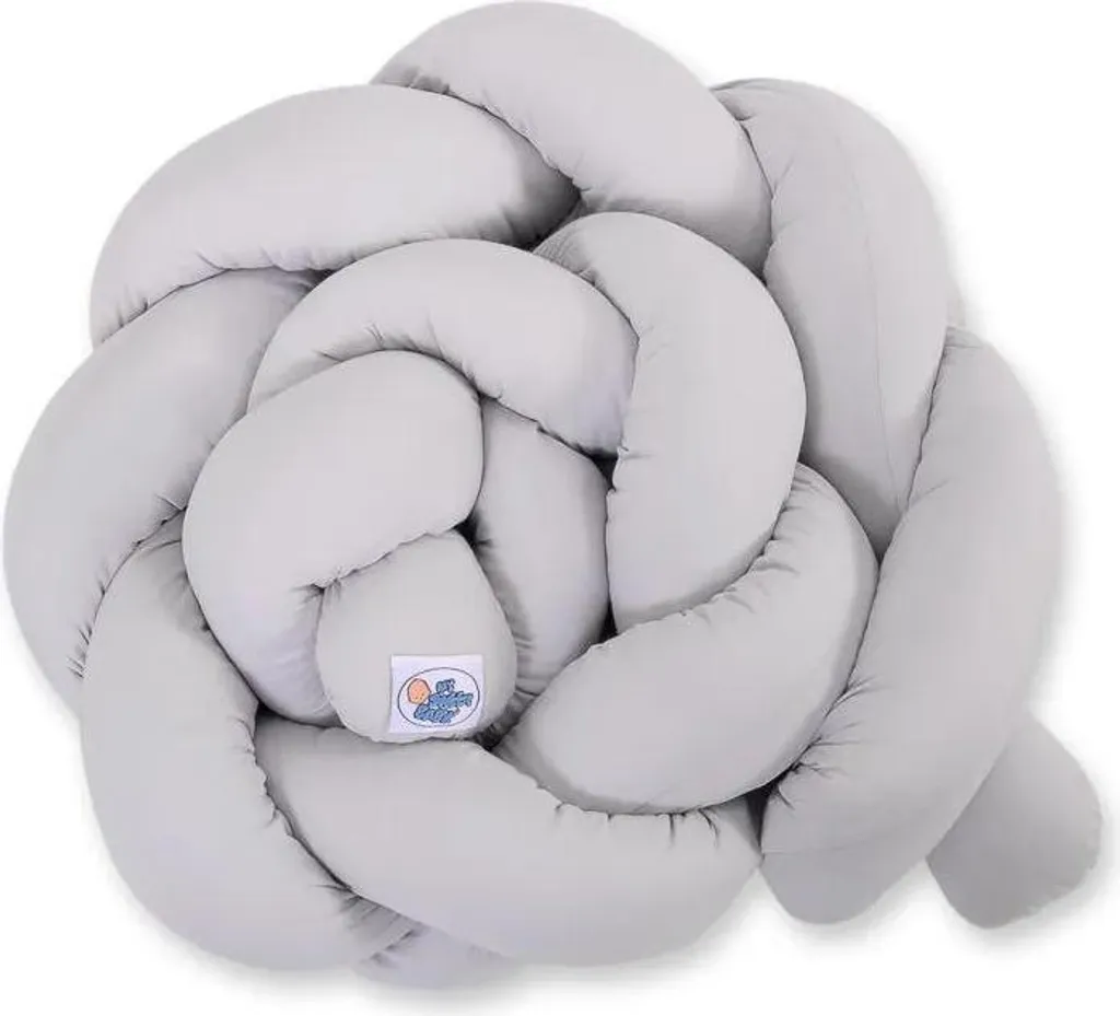 Protection de lit bébé tressée 180 cm - Idéal pour éviter les chocs