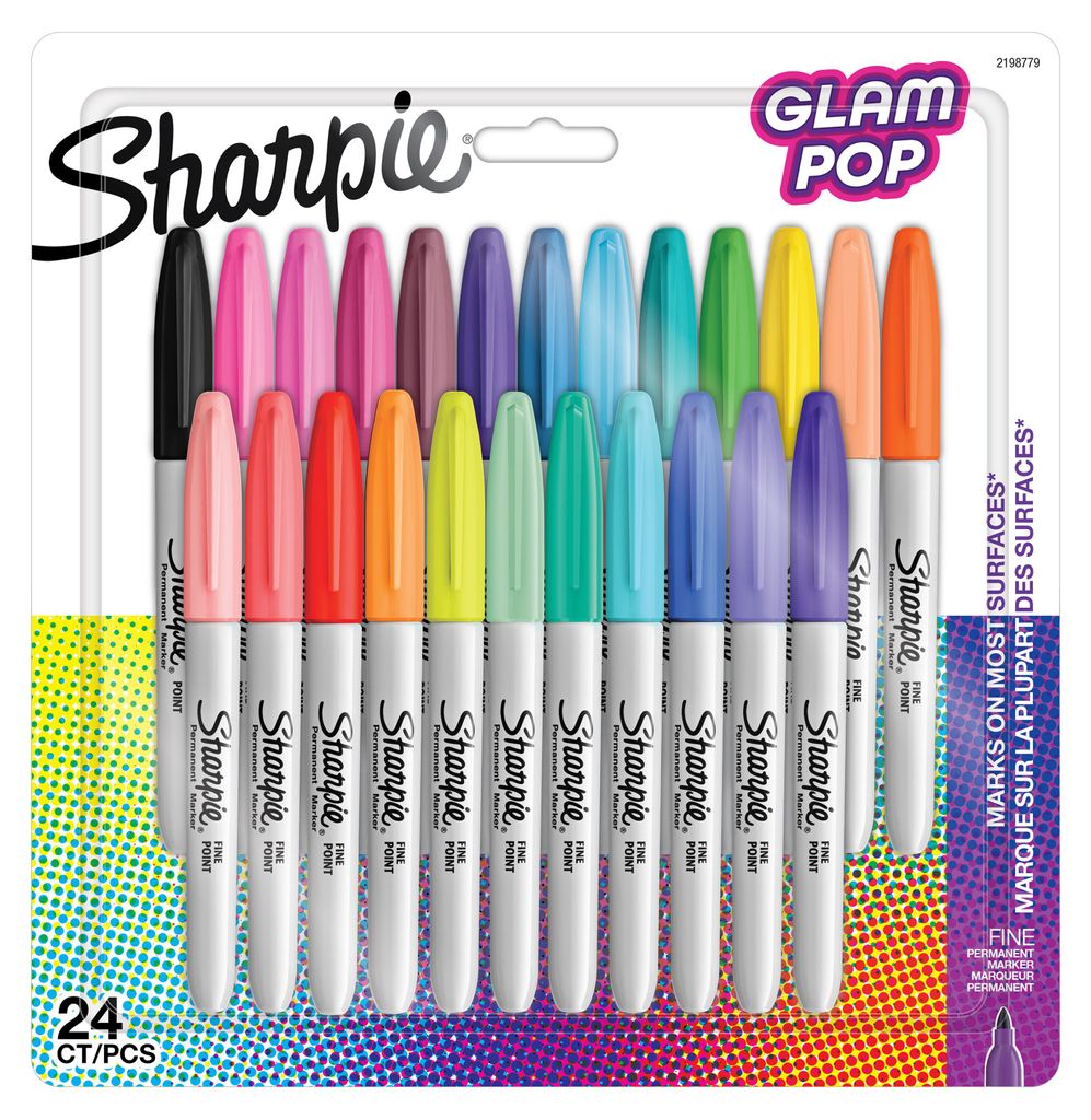 Sharpie  2198779 Sharpie Permanent-Marker FINE "Glam Pop", Immagine del prodotto 
