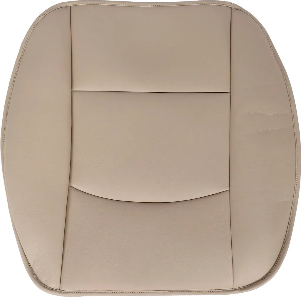 Cuscino Sedile Anteriore Auto Pelle PU Beige - Sostituzione Universale