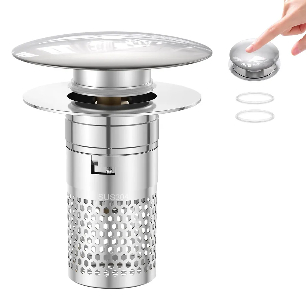 Filtre de vidange inox anti-obstruction : fini les tuyaux bouchés