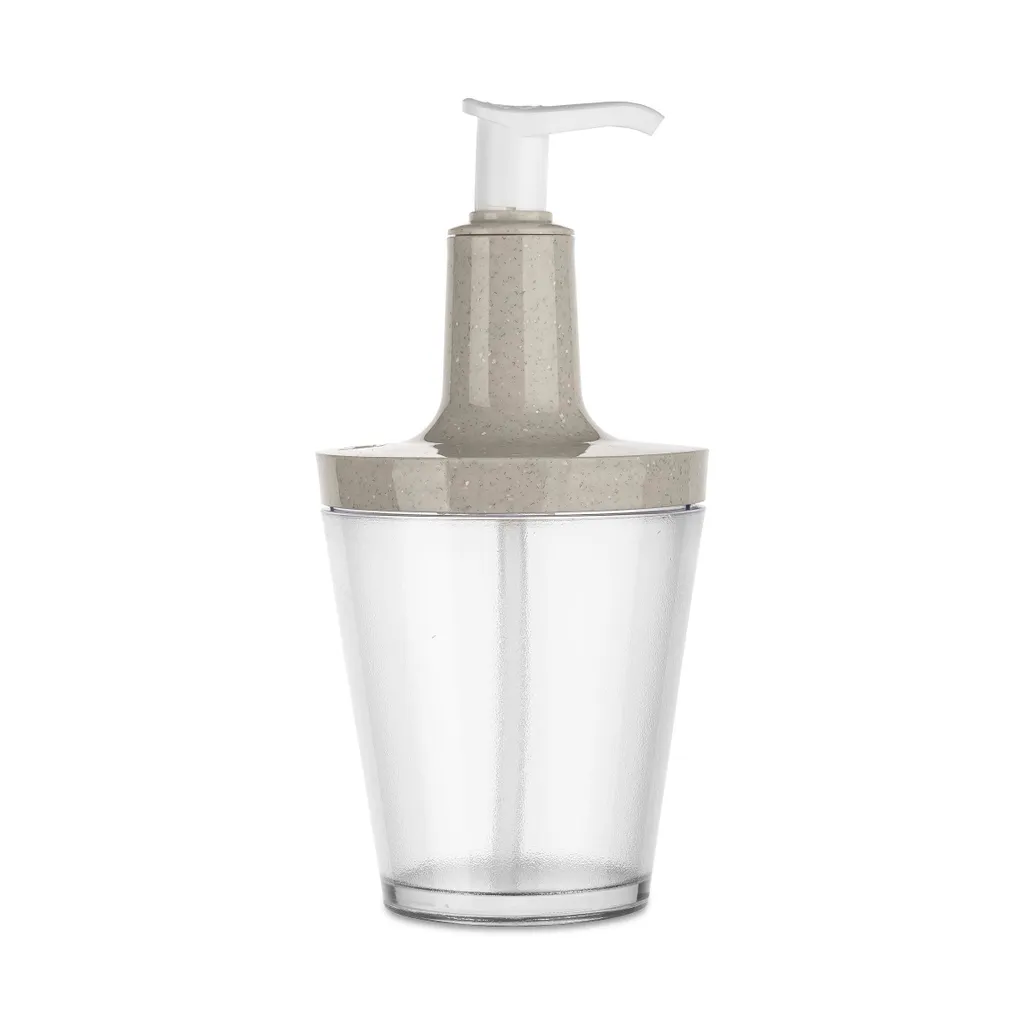 Distributeur de savon Koziol Flow 1406121 beige 250ml en plastique