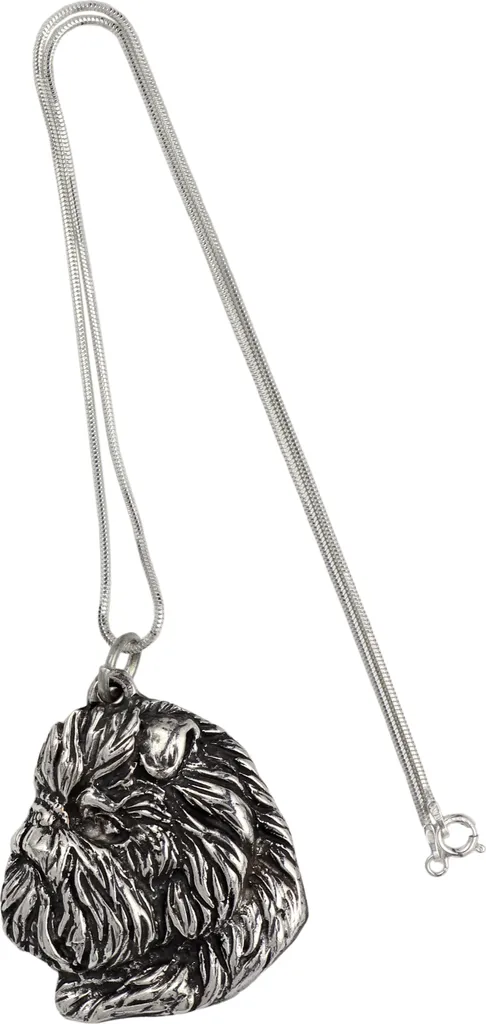 Affenpinscher - Collana per cani, gioiello unico per gli amanti dei cani, pendente serpente unico del marchio Art-Dog