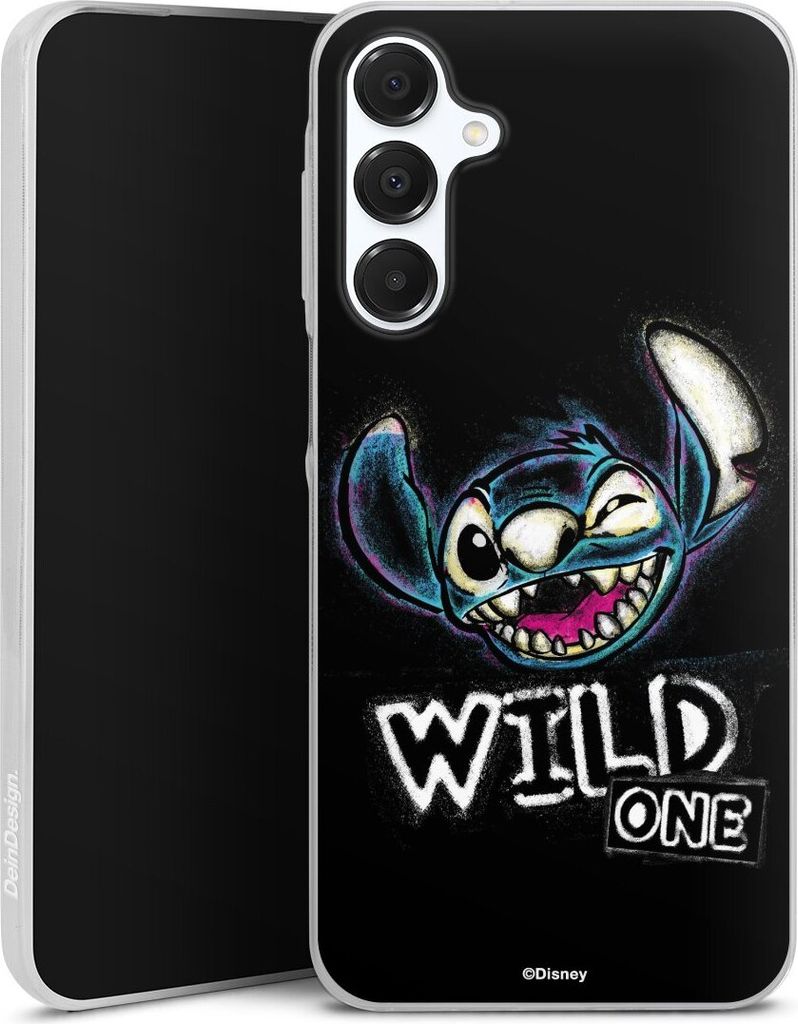 DeinDesign Slim Hülle für Samsung Galaxy A16 4G Silikon Case Ultra Dünn Handyhülle Disney Offizielles Lizenzprodukt Lilo & Stitch