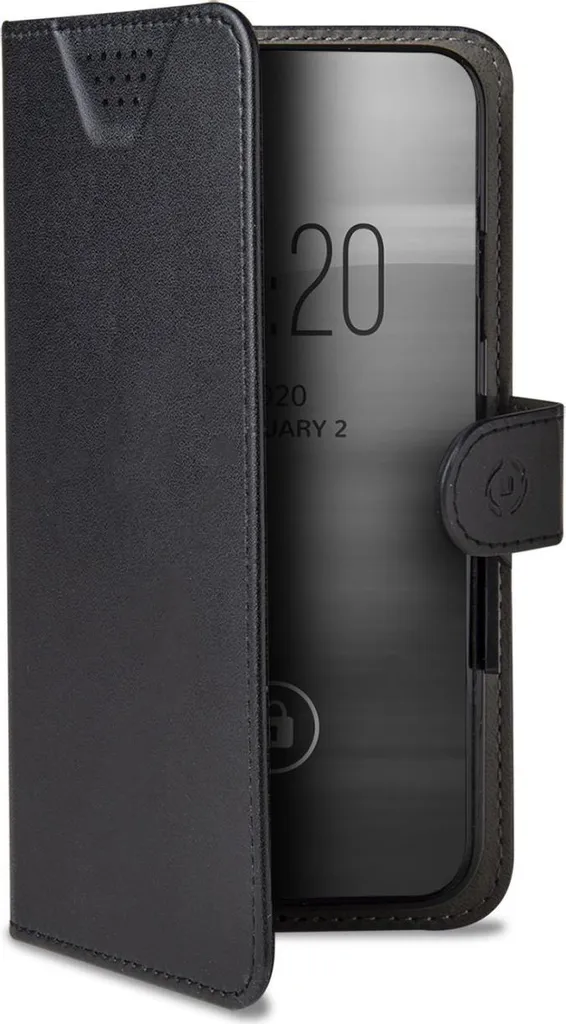 Étui de protection smartphone 5 pouces Celly Wally One XL Bleu et Cartes