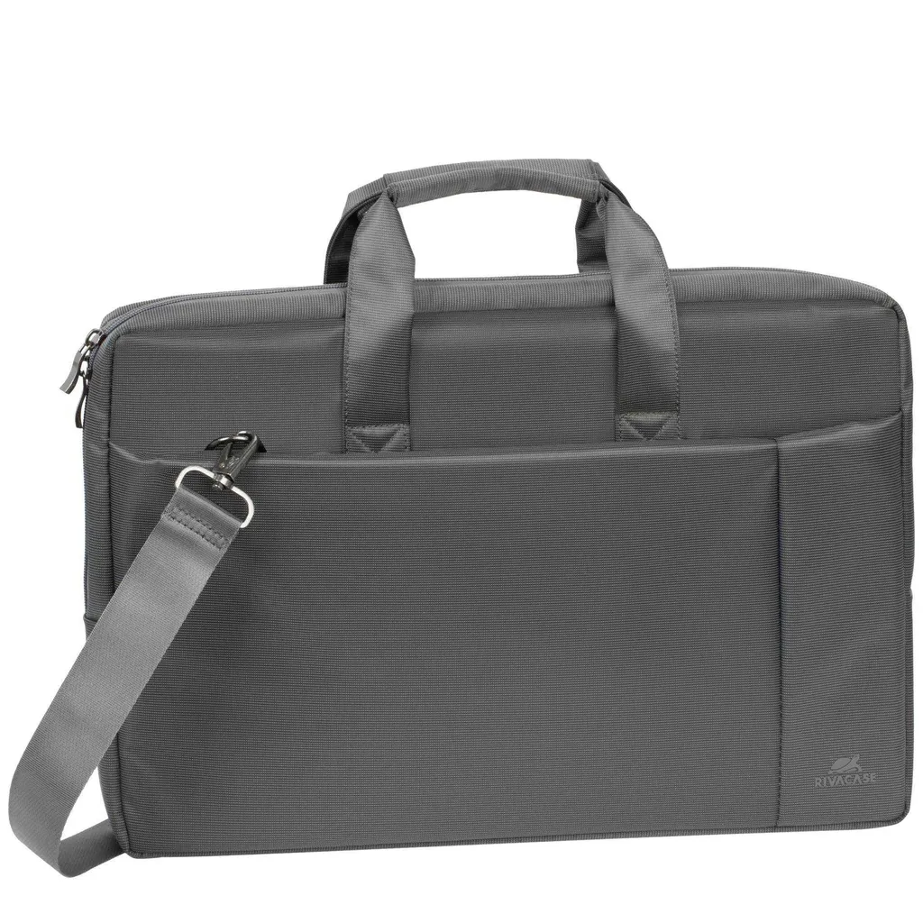 Rivacase 8251 Grey: La Borsa che Accompagna i Tuoi Successi