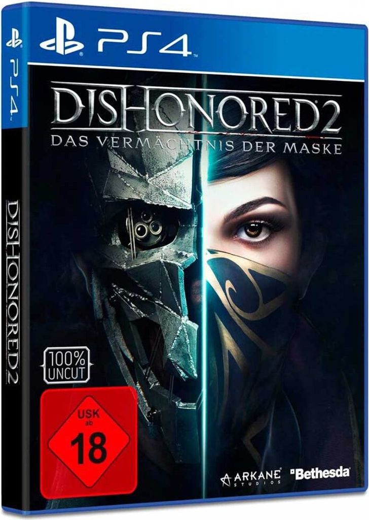 Bethesda Dishonored 2, PlayStation 4, M (Mature), Fyzické Obrázok produktu 