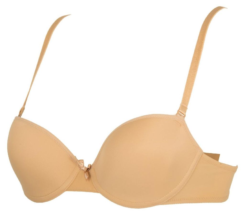 Gepolsterter BH mit verchromtem CHANTELLE Artikel 3262 INVISIBLE, Fra 90B - Eur 75B - Ita 3B - Uk 34B - Usa 34B, Poliestere 57%,Poliammide 33%,Elas...