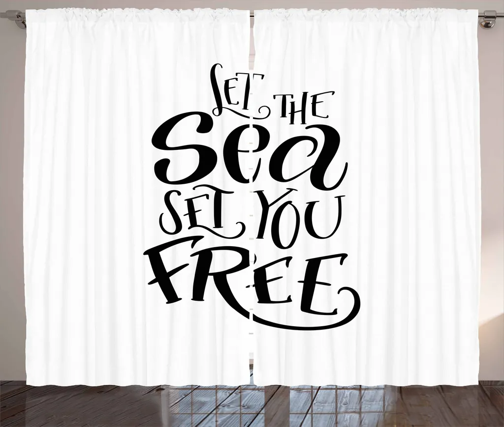 Tenda ABAKUHAUS Beach Decor 280x175 - Must-Have Estivo Bianco Nero