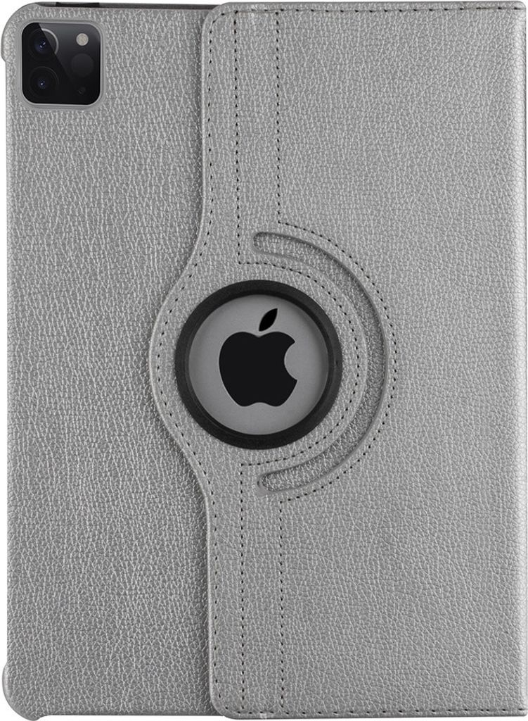 Apple iPad Pro 11 (2021) Book Case Tablet - Silver - 360 Degree Rotatable