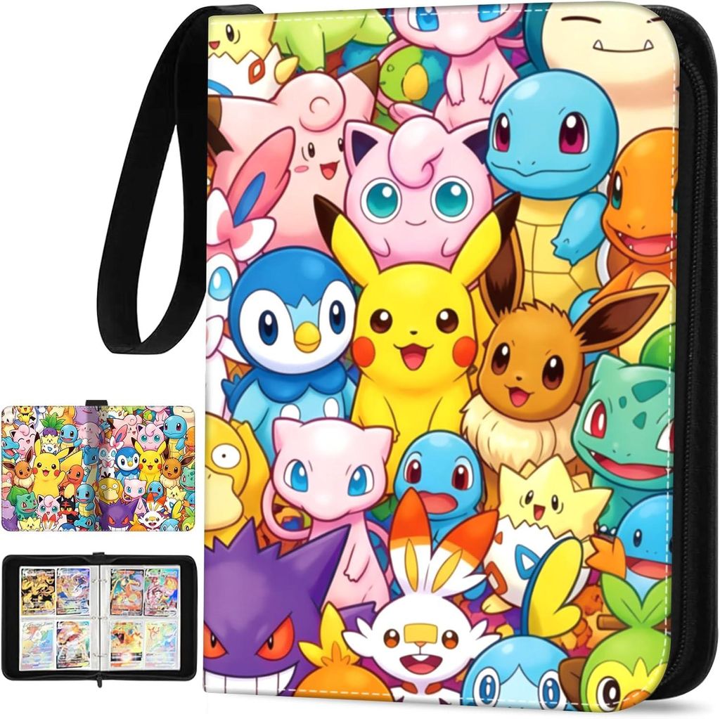 Pokémon Sammelkarten Album, Karten Sammelalbum, 50 Seiten Produktbild 