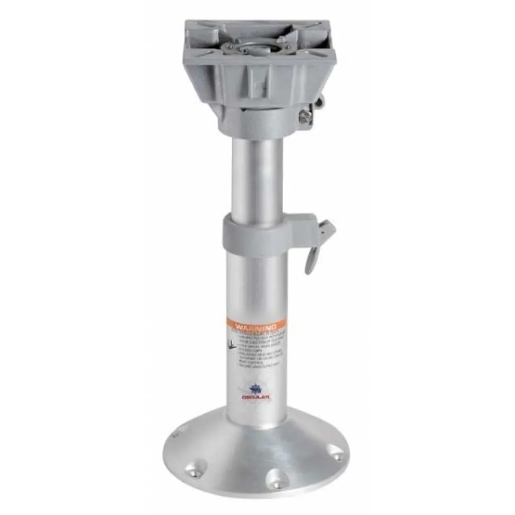 Pied de siège rotatif réglable 435/635 mm pour fauteuil de pilotage