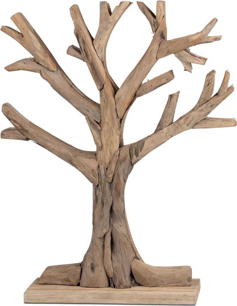 formano Teakholz Deko Objekt Baum Design Skulptur aus Produktbild 