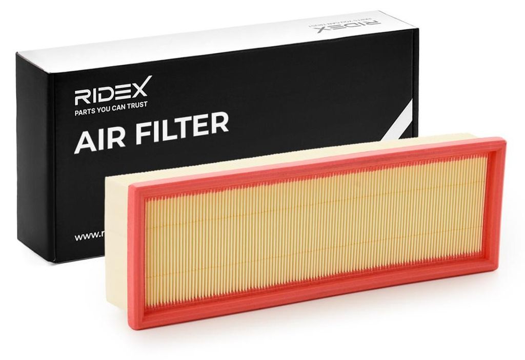 Luftfilter RIDEX 8A0520 für RENAULT TRAFIC Kasten (TXX) Umluftfilter