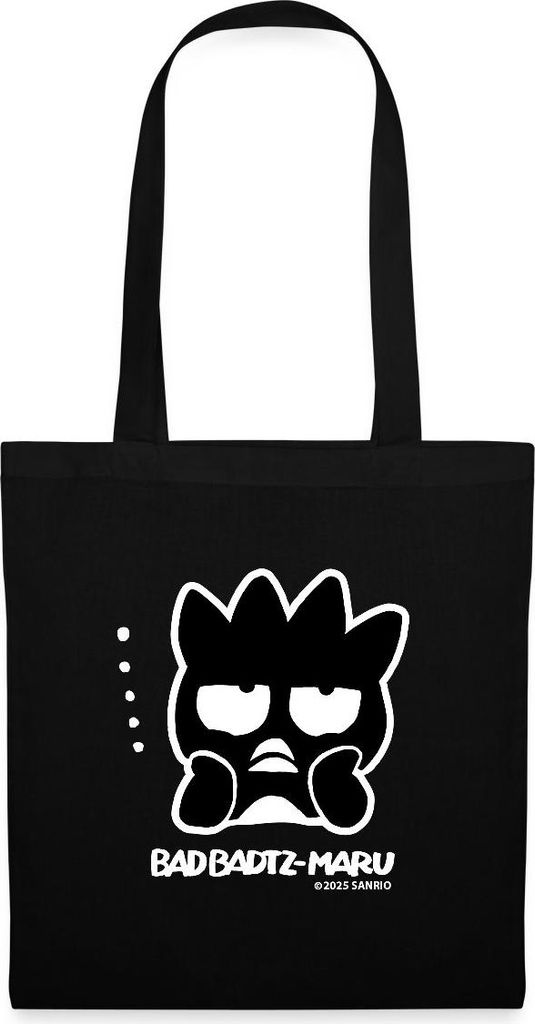 Spreadshirt Bad Badtz-Maru Portrait Stoffbeutel, One size, Schwarz