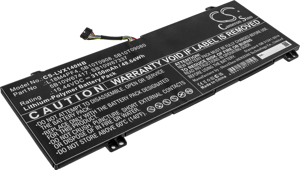 Batteria Compatibile Lenovo IdeaPad S540 Xiaoxin Air 14 2019 - Techtek