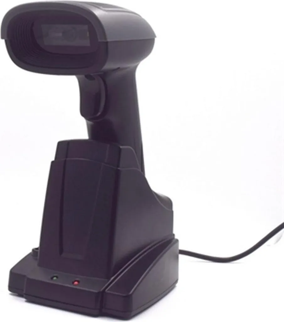 Lecteur de code-barres sans fil Ewent EW3440 2D avec base de charge