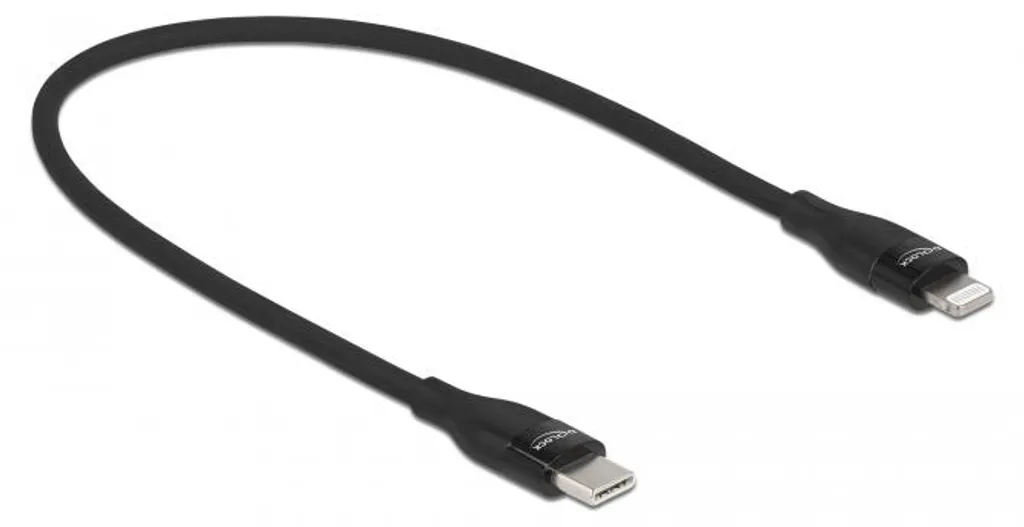 Câble Lightning vers USB-C compact 0,5m - Transfert de données 480 Mbps - 6