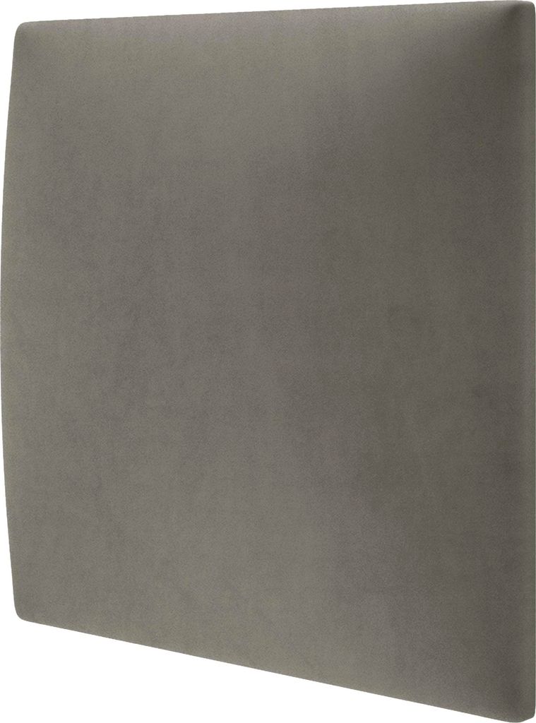 STEGU mollis ME Wandpaneel schallabsorbierend Velours grau 30x30 cm