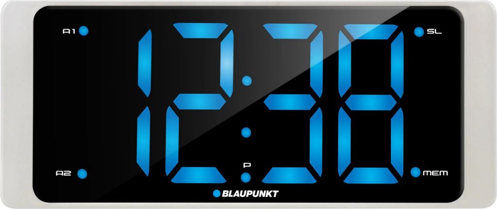 Blaupunkt CR16WH Wecker Digitaler Wecker Schwarz, Weiß Produktbild 