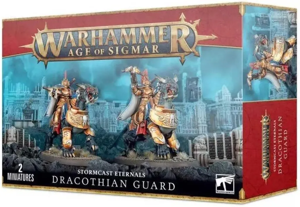 Warhammer Age of Sigmar : Seigneur-Célestant sur Dracoth Stormcast