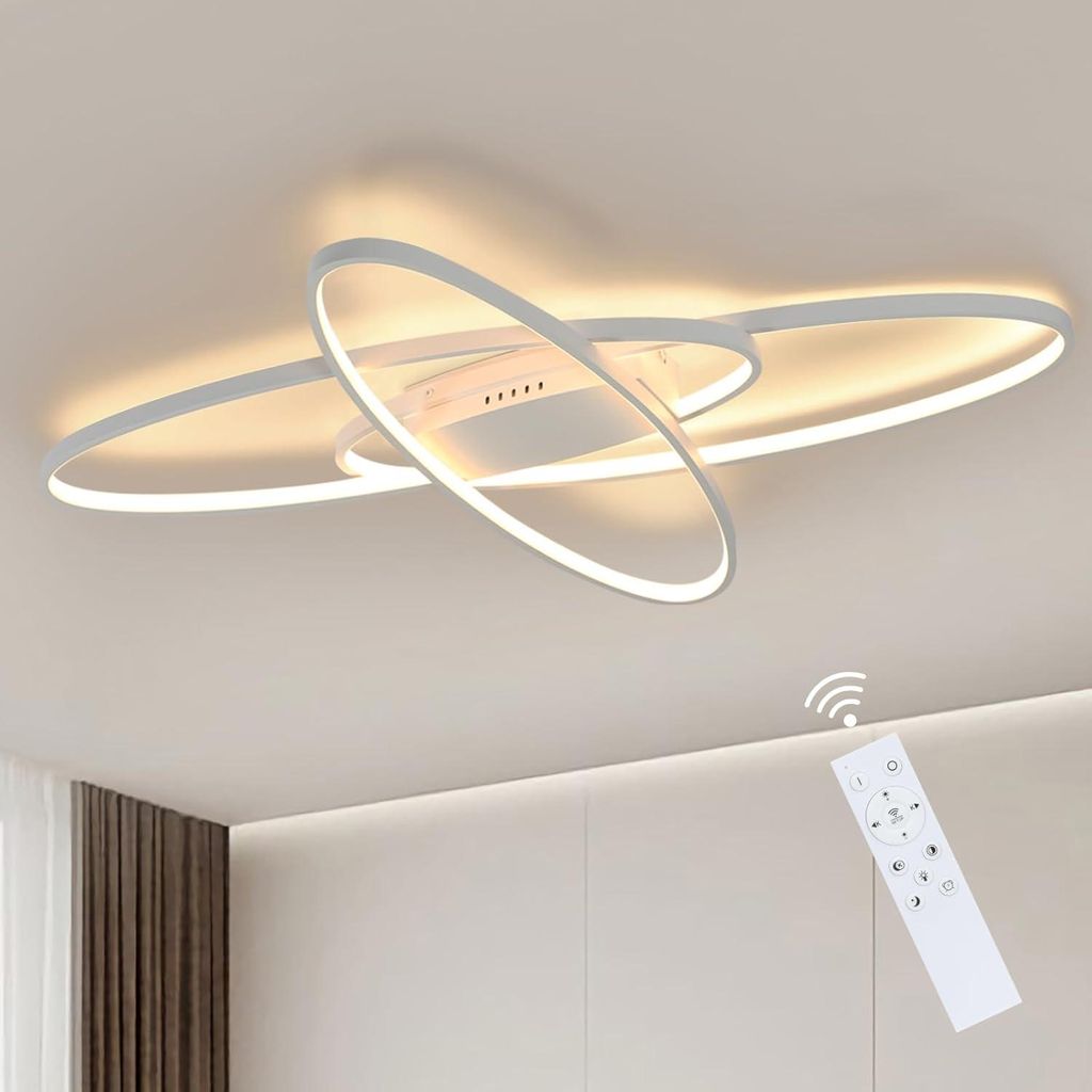 ZMH Plafonnier LED Blanc Variable avec télécommande Image du produit 