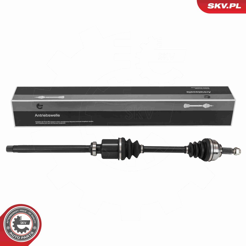 ESEN SKV 40SKV190 Antriebswelle Vorne Rechts passend für PEUGEOT 407 SW (6E) 407 (6D) 407 Coupe (6C) für CITROËN C5 III Kombi (RW)