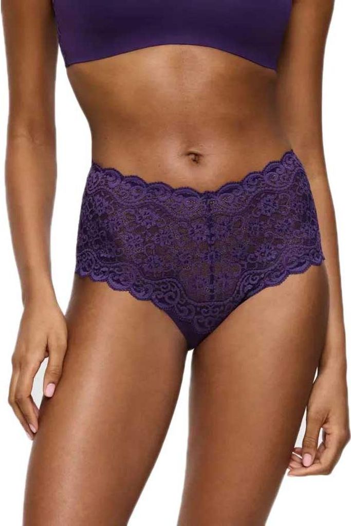 Triumph Amourette, Unterhosen, Hochgeschnittener Slip, Erwachsener, Weiblich, Violett, Highwaist fit