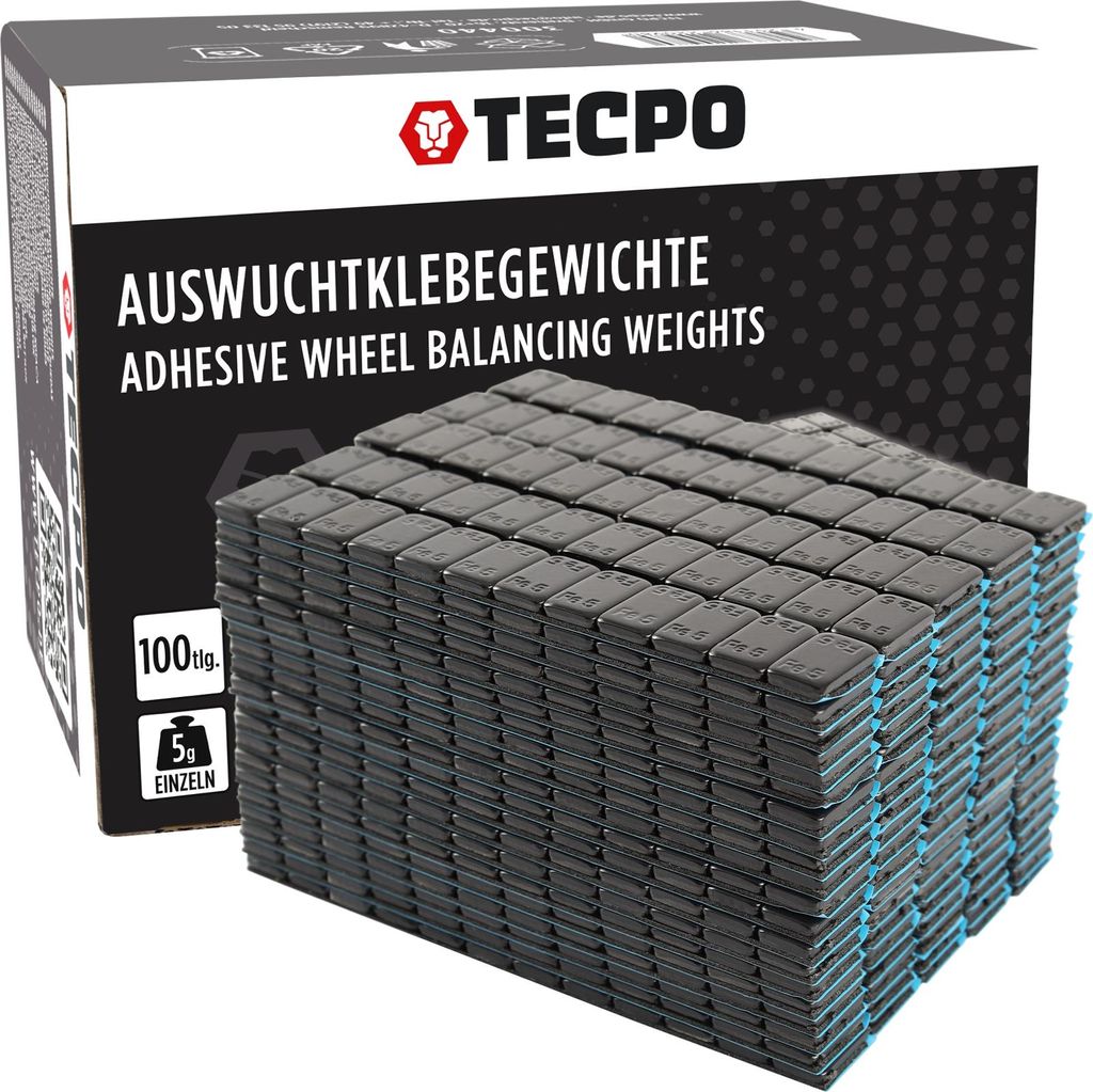 Auswuchtklebegewichte 1200x5g BLACK 6 kg Produktbild 