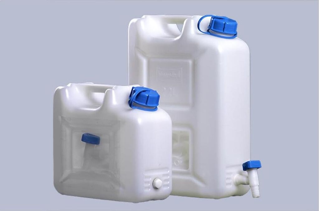 Bidon Eau 22 Litres Avec Robinet (occasion) - Camping Et Stockage